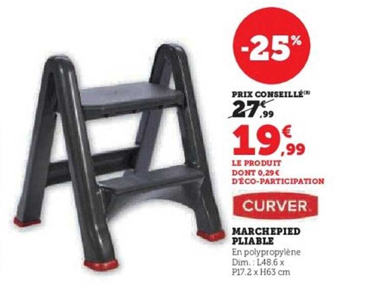 MARCHEPIED PLIABLE