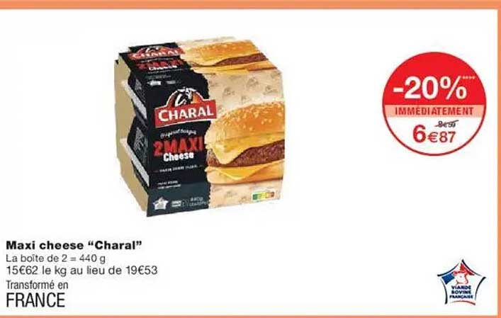 Maxi cheese "Charal"