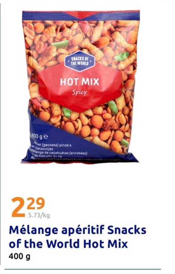 Mélange apéritif Snacks of the World Hot Mix