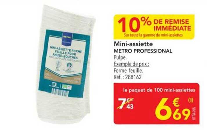 Mini-assiette METRO PROFESSIONAL