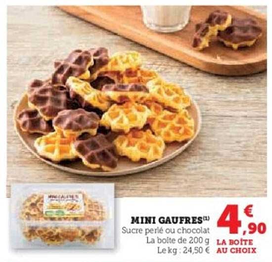 MINI GAUFRES