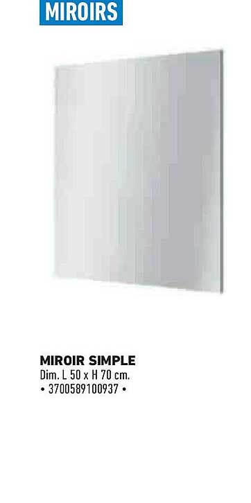MIROIR SIMPLE
