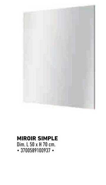 MIROIR SIMPLE