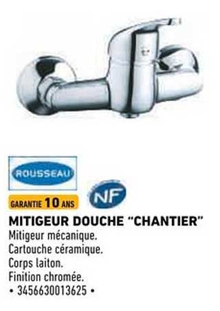 MITIGEUR DOUCHE “CHANTIER”