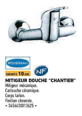 MITIGEUR DOUCHE “CHANTIER”