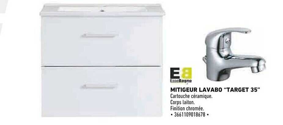 MITIGEUR LAVABO "TARGET 35"