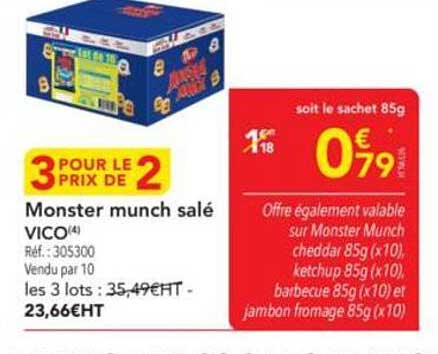 Monster munch salé VICO