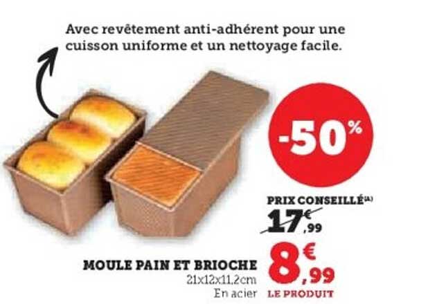 MOULE PAIN ET BRIOCHE
