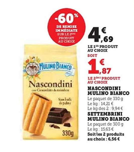 Nascondini Mulino Bianco