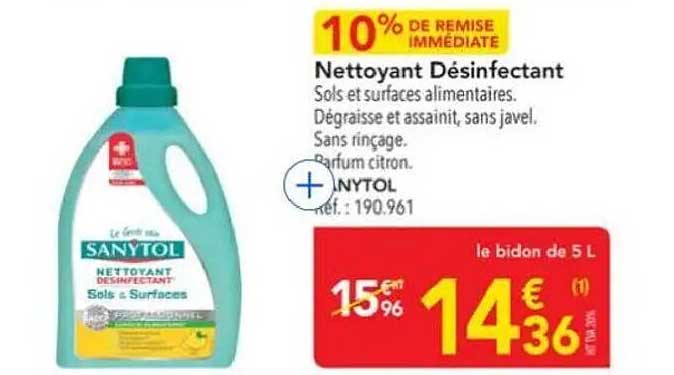 Nettoyant Désinfectant