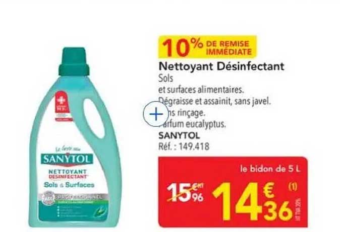 Nettoyant Désinfectant