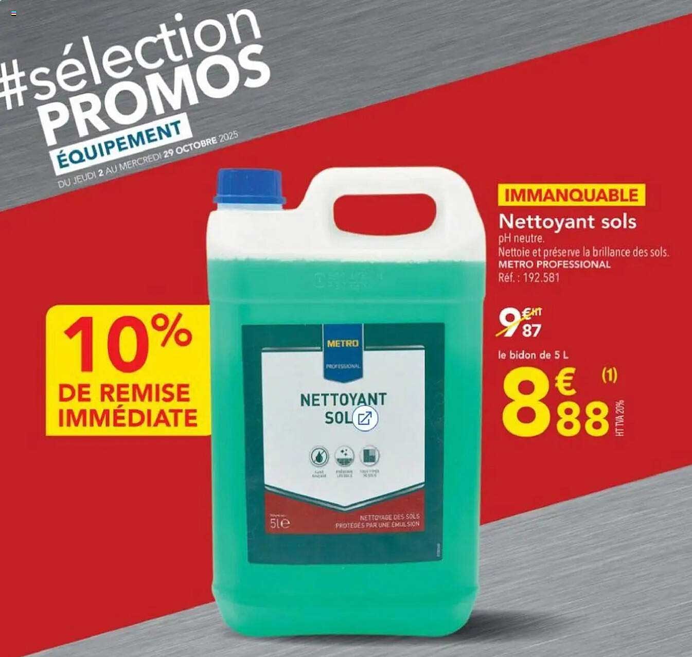 Nettoyant sols