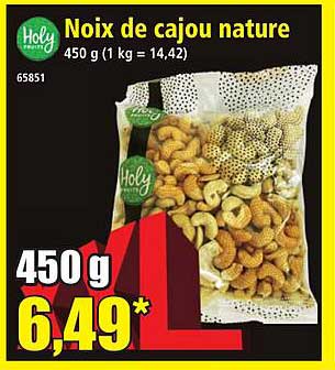 Noix de cajou nature