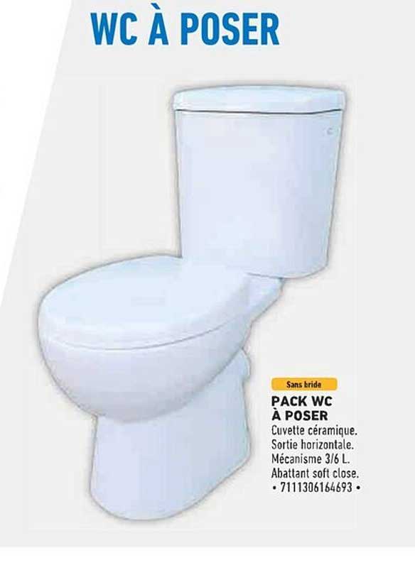 PACK WC À POSER