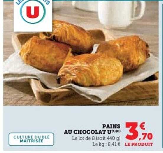 PAINS AU CHOCOLAT U