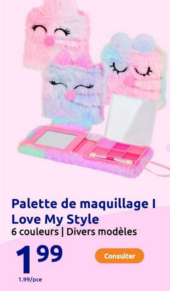 Palette de maquillage I Love My Style