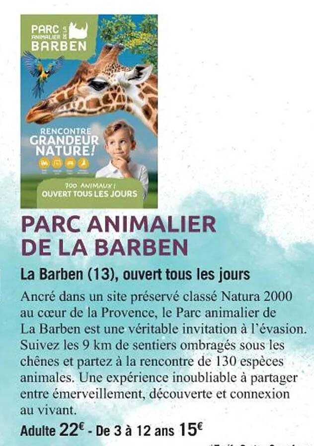 Parc animalier de La Barben