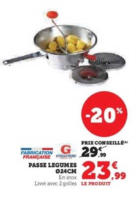 PASSELÉGUMES Ø24CM