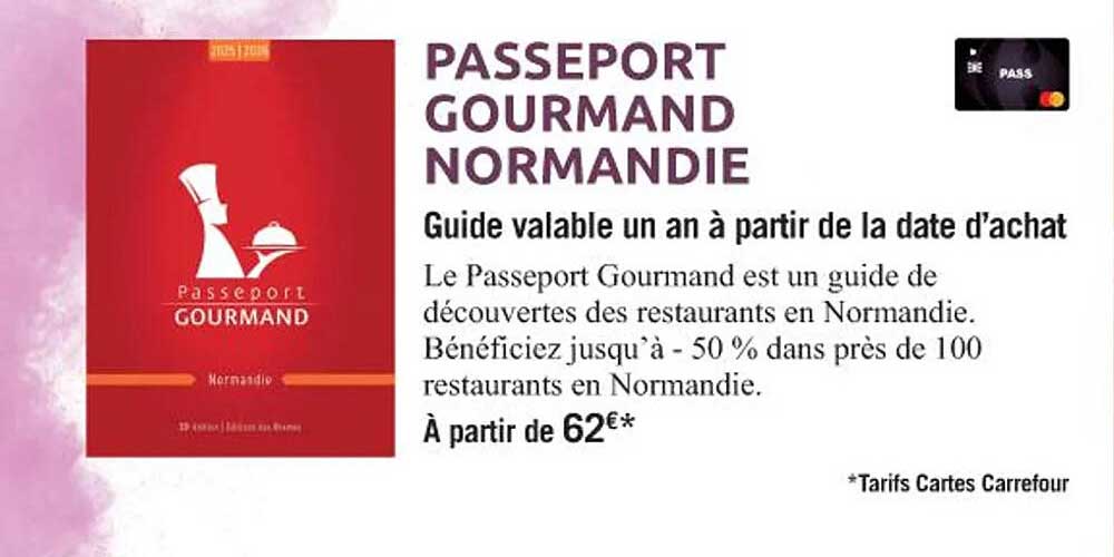 PASSPORT GOURMAND NORMANDIE