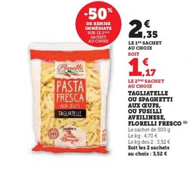 Pasta Fresca aux œufs - Tagiatelle