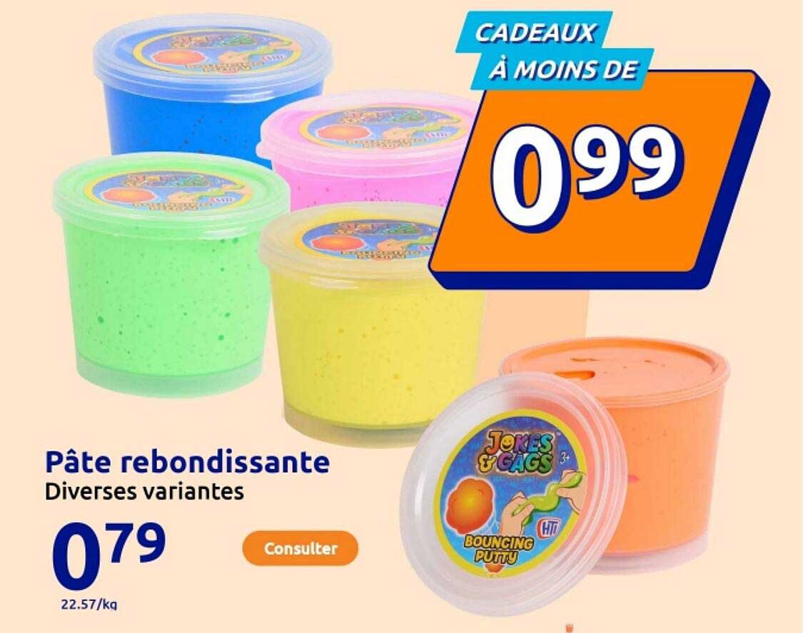 Pâte rebondissante