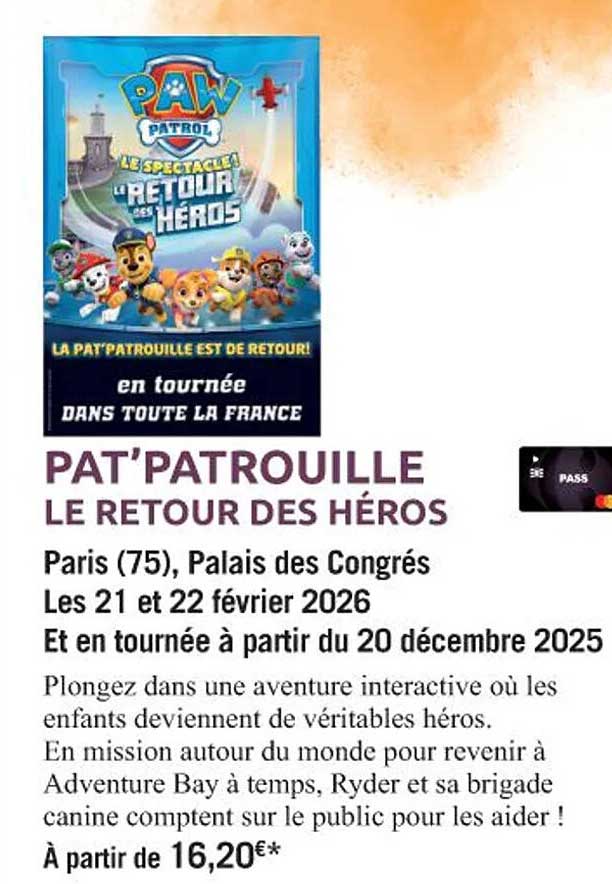 PAT'PATROUILLE LE RETOUR DES HÉROS