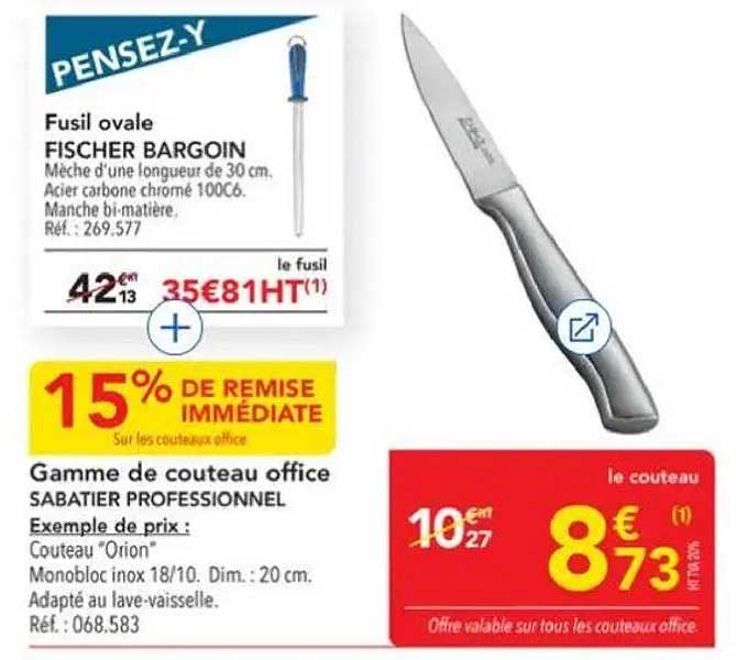 PENSEZ-Y - Fusil ovale FISCHER BARGOIN