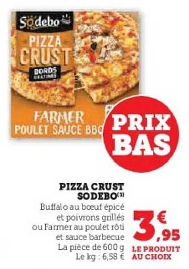 PIZZA CRUST SODEBO