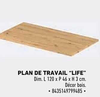 PLAN DE TRAVAIL “LIFE”