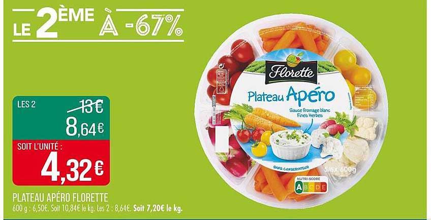 PLATEAU APÉRO FLORETTE