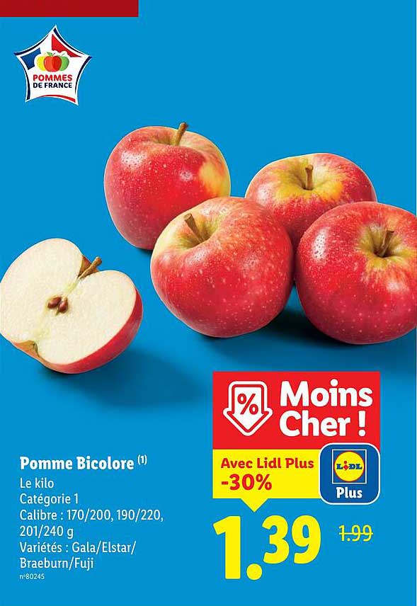 Pomme Bicolore