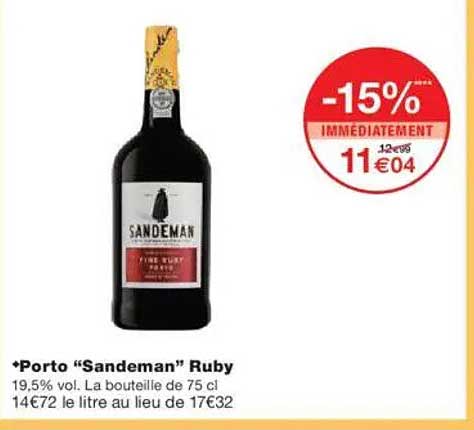 *Porto “Sandeman” Ruby