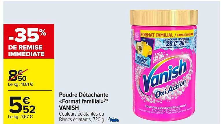 Poudre Détachante « Format familial »(d) VANISH