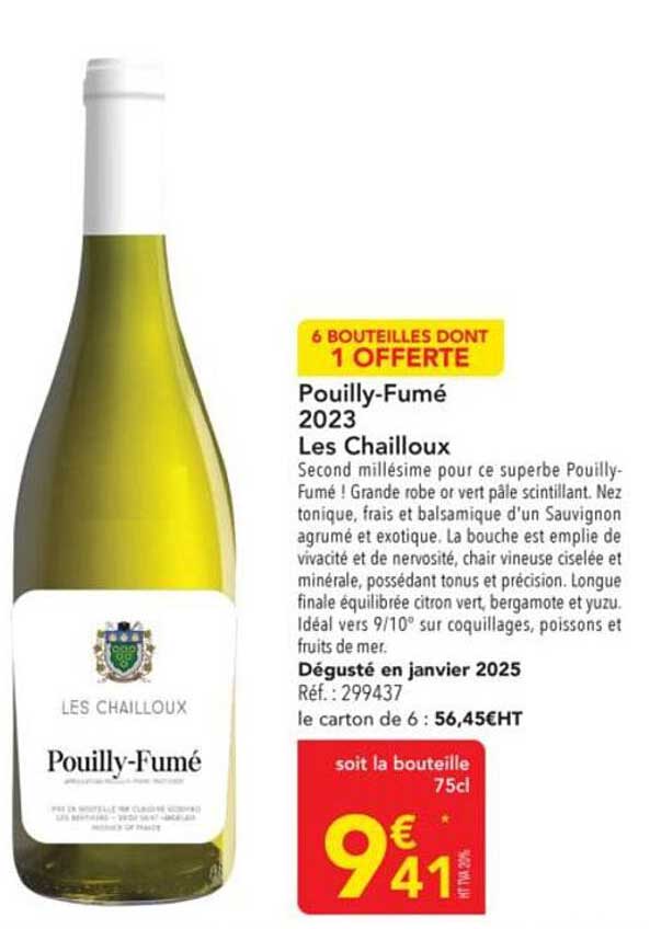 Pouilly-Fumé 2023 Les Chailloux
