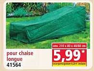 pour chaise longue