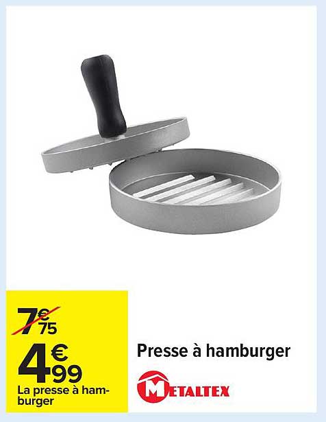 Presse à hamburger