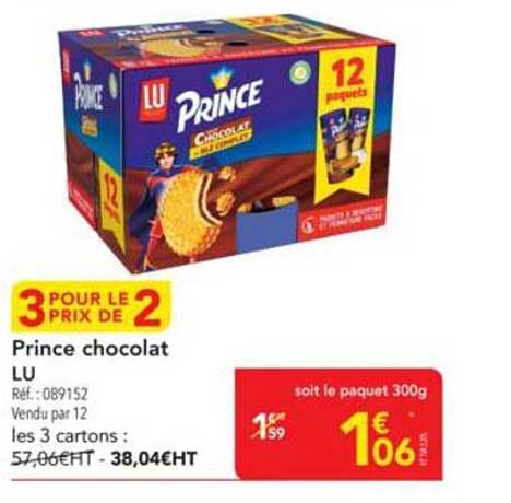 Prince chocolat LU
