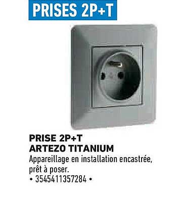 PRISE 2P+T ARTEZO TITANIUM