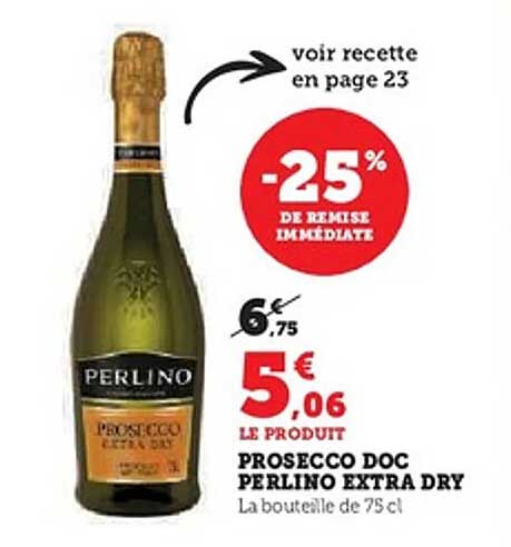Prosecco DOC Perlino Extra Dry