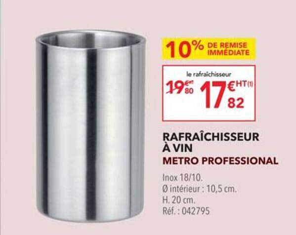 Rafraîchisseur à vin METRO PROFESSIONAL