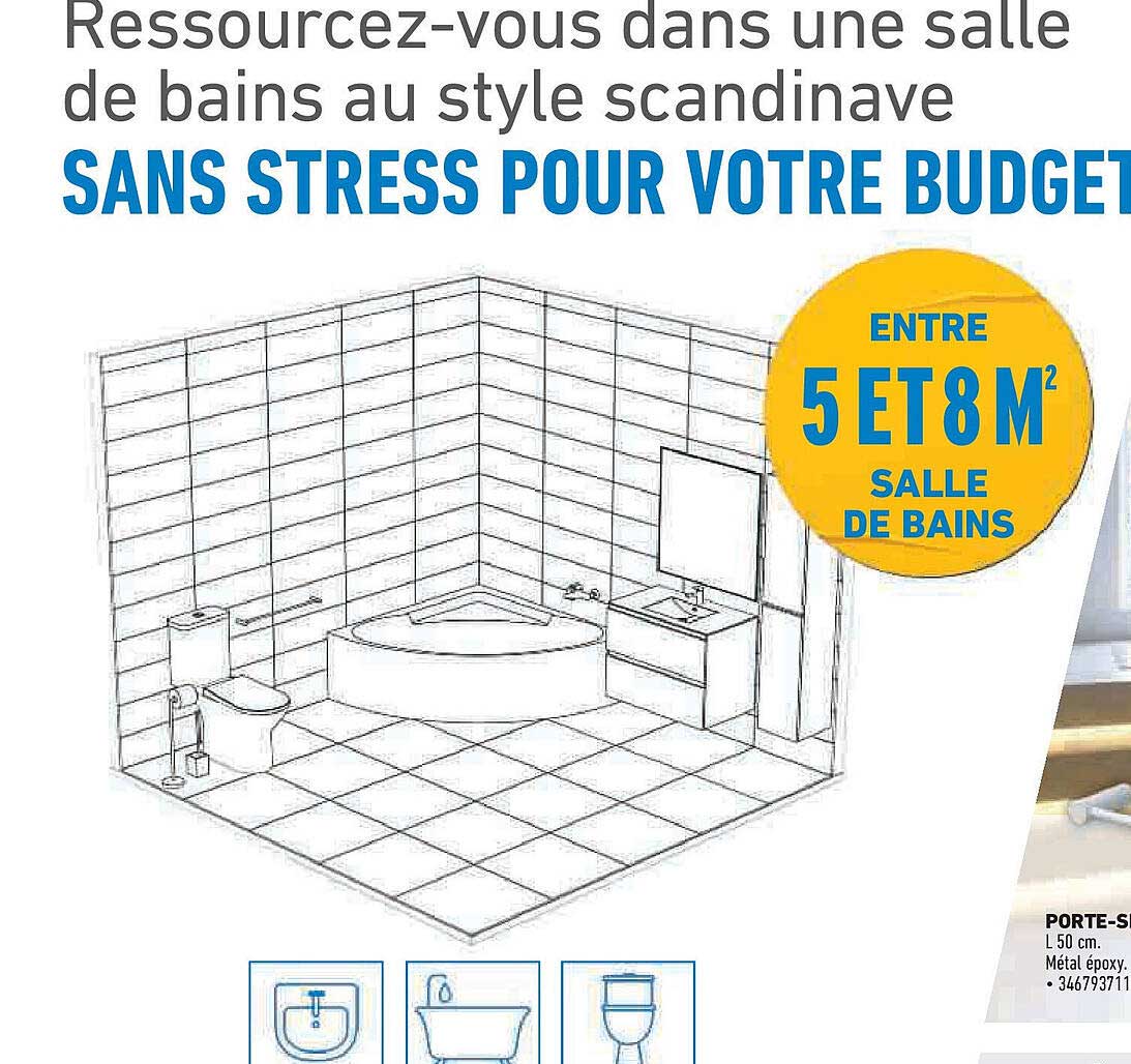 Ressourcez-vous dans une salle de bains au style scandinave SANS STRESS POUR VOTRE BUDGET