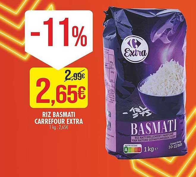 RIZ BASMATI CARREFOUR EXTRA