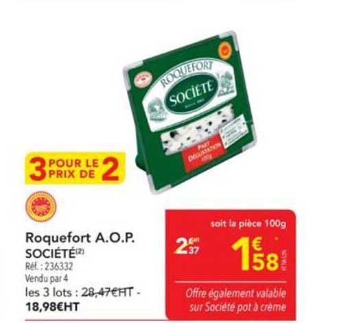 Roquefort A.O.P. SOCIÉTÉ