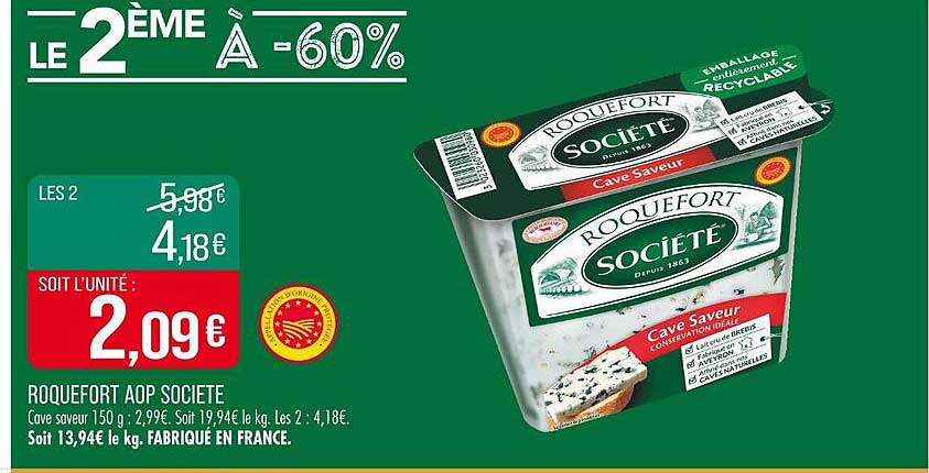 ROQUEFORT AOP SOCIETE
