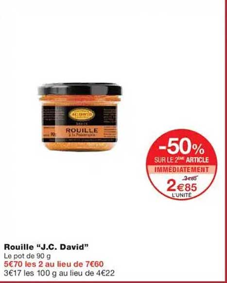 Rouille "J.C. David"