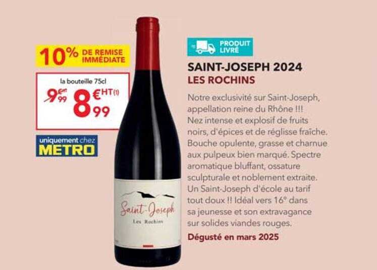 SAINT-JOSEPH 2024 LES ROCHINS