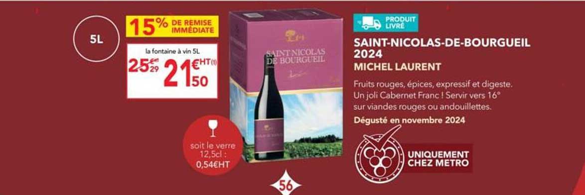 SAINT-NICOLAS-DE-BOURGUEIL 2024 MICHEL LAURENT