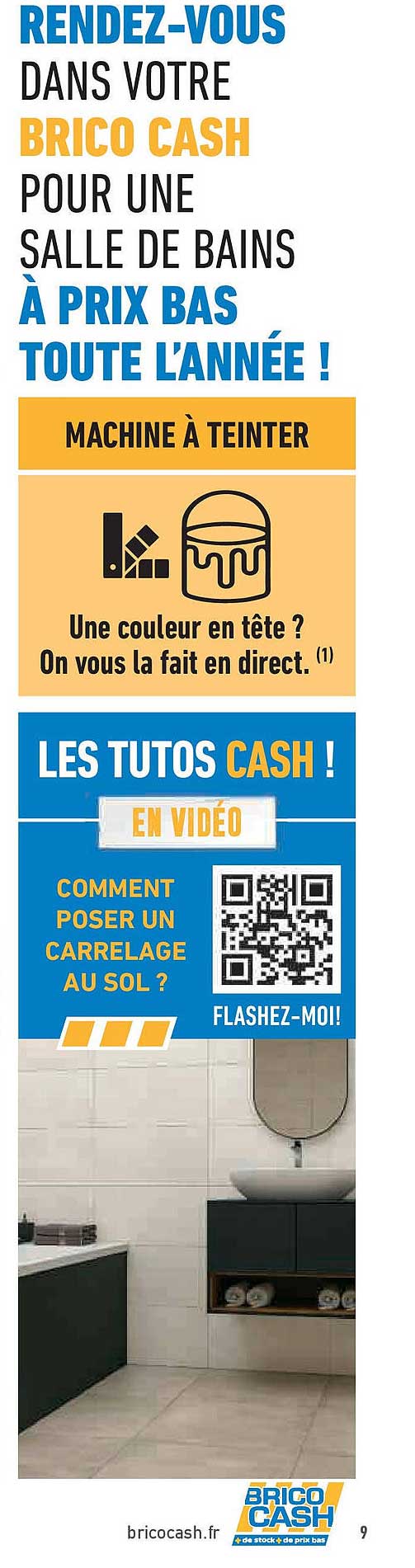 Salle de bains à prix bas toute l'année !