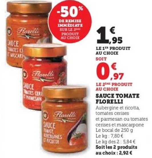 SAUCE TOMATE FLORELLI
