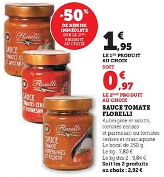 SAUCE TOMATE FLORELLI